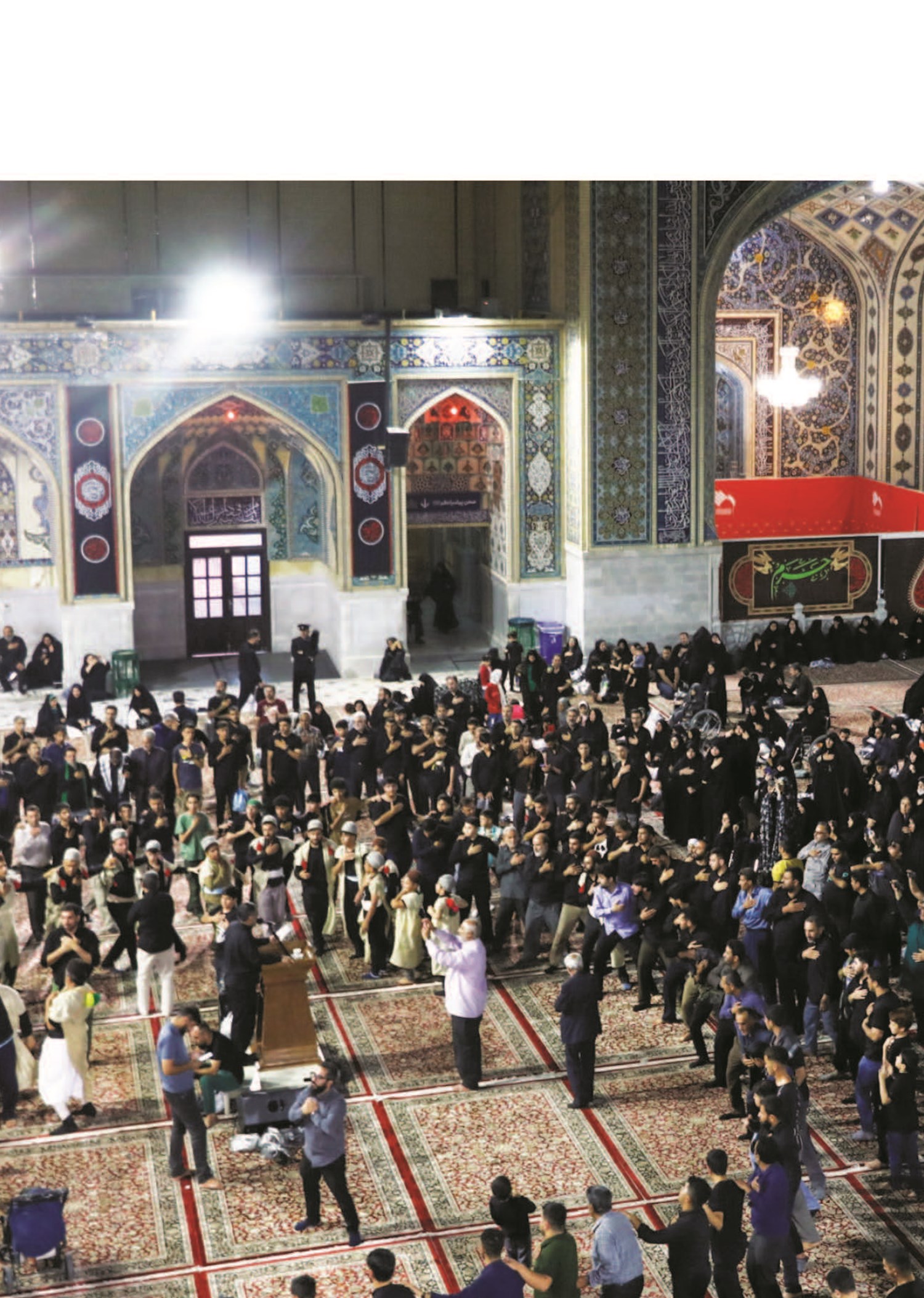 عرض ارادت اقوام با آیین‌های بومی منطقه‌ای در «حسینیه حرم»